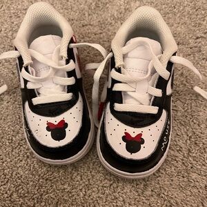Nike hand painted Minnie Mouse sneakers
